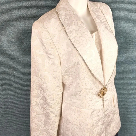 Vintage 80s Clara Clara by Vinette Rhinestone Embellished Jacket - Picture 10 of 17
